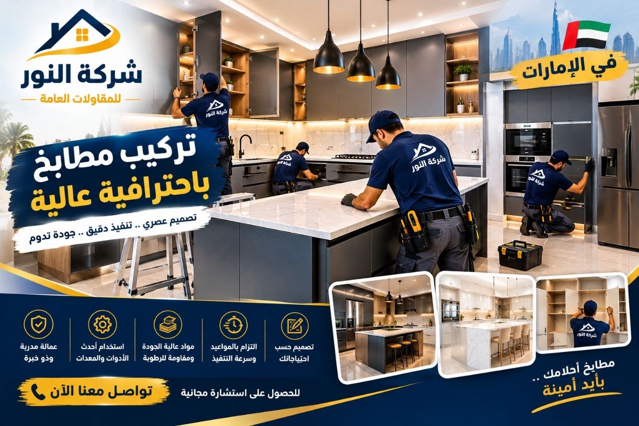 تركيب مطابخ في عجمان